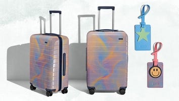 Away Just Launched a Groovy New Soundwave Luggage Collection Perfect for Festival Season